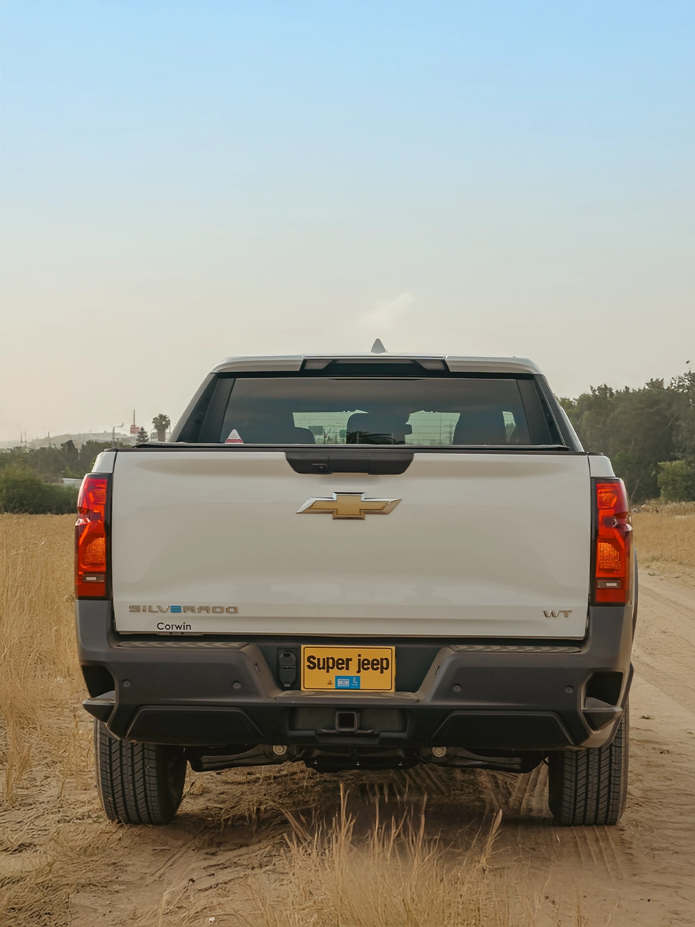 Chevrolet Silverado EV WT - מבט אחורי