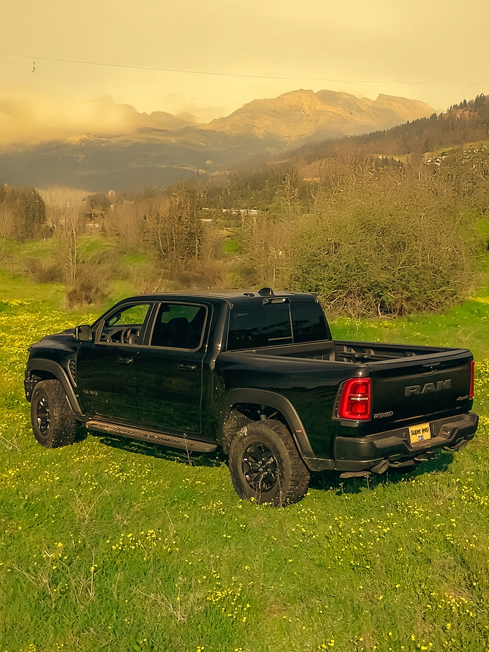 RAM 1500 RHO - מבט על מרחפן