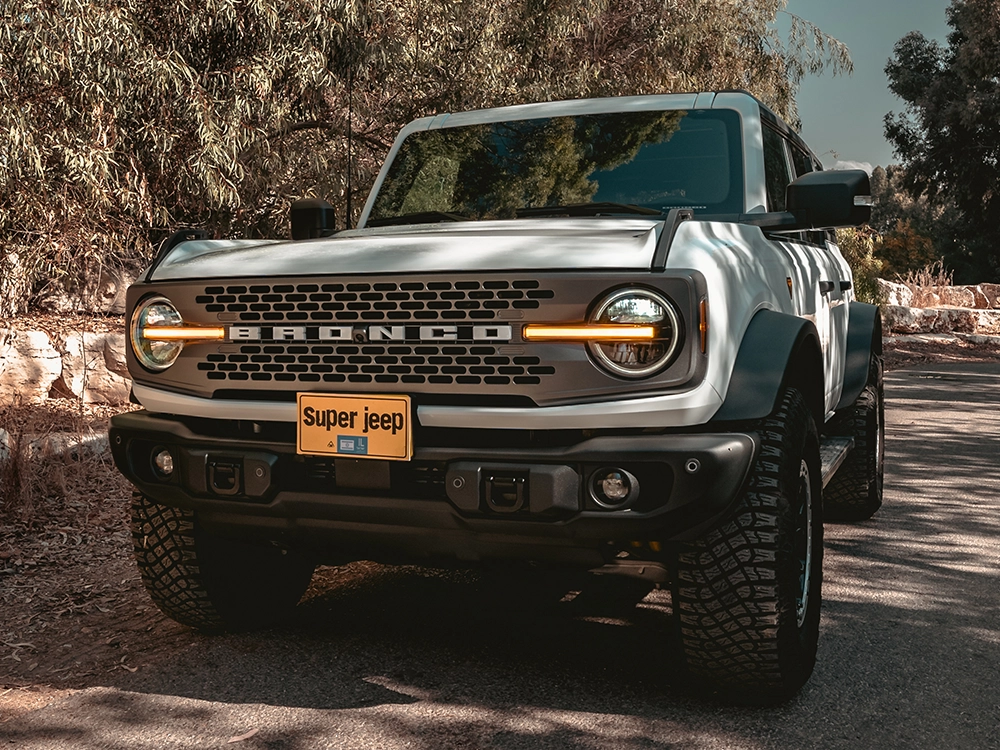 Ford Bronco Badlands Sasquatch Package - מבט קדמי