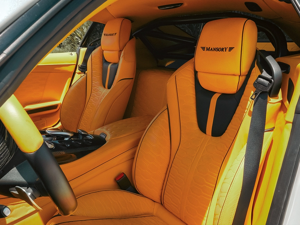 Mercedes-AMG GT Mansory - מושבים קדמיים