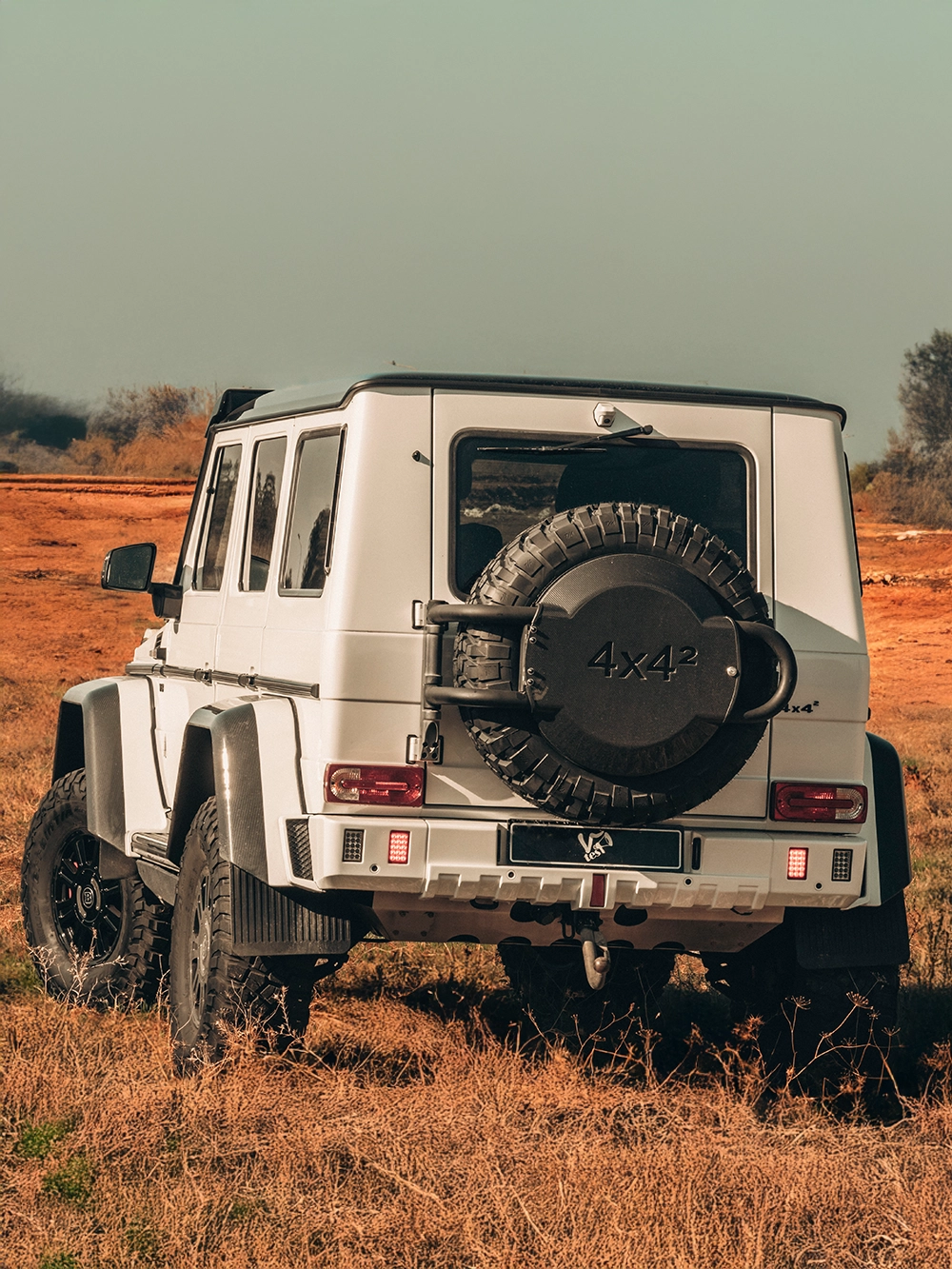 Mercedes-Benz G 500 4x4 Squared Brabus 2018 - מבט אחורי