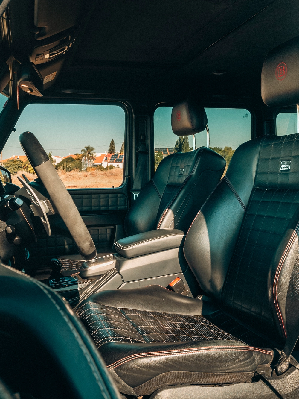 Mercedes-Benz G 500 4x4 Squared Brabus 2018 - מושבים קדמיים