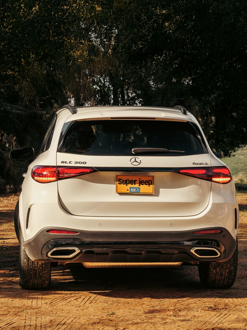 Mercedes-Benz GLC 300 - מבט אחורי