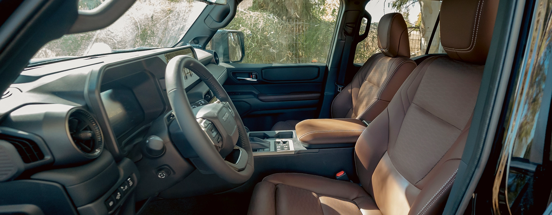 Toyota Land Cruiser 250 Hybrid - דשבורד ומסך מולטימדיה