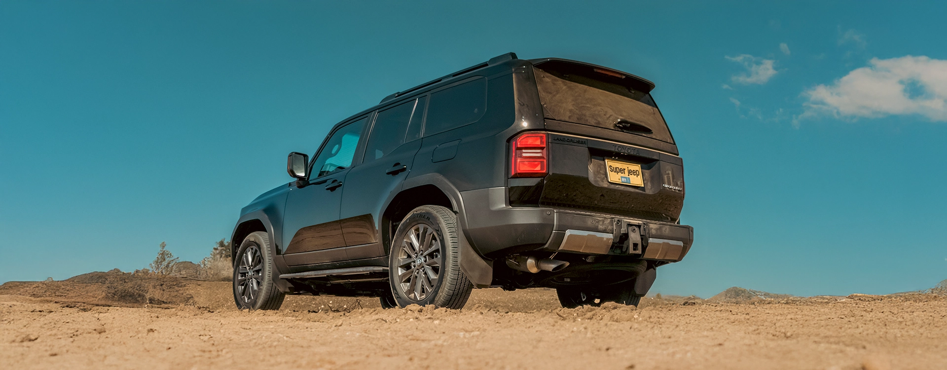 Toyota Land Cruiser 250 Hybrid - מבט אחורי